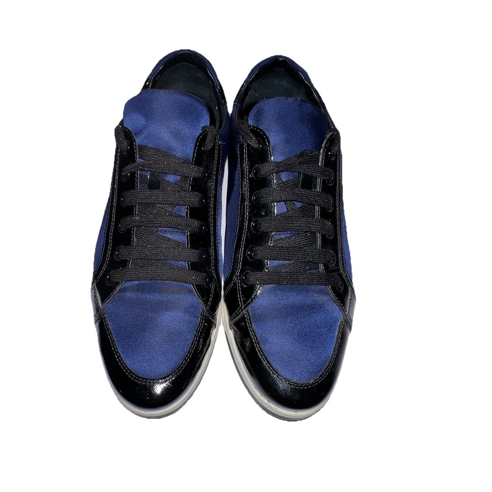 (15/B4))Women‎ LUXUS PRADA SAFFIANO SNEAKER Size 38 / USA Size 8
